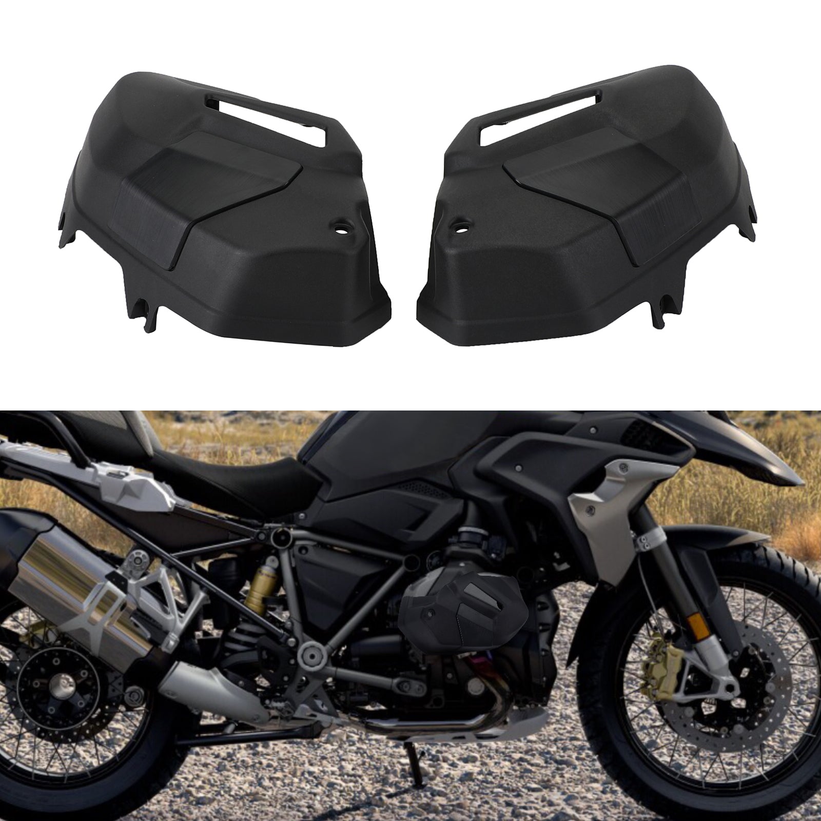 Cylinder Head Guards Protector For BMW R1250GS ADV R1250R R1250RT R1250RS 19-20 Generic