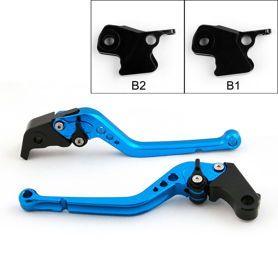 Long Brake Clutch Levers For BMW K1600 K 1200 1300 S/R/GT R1200R/S/GS Black Generic