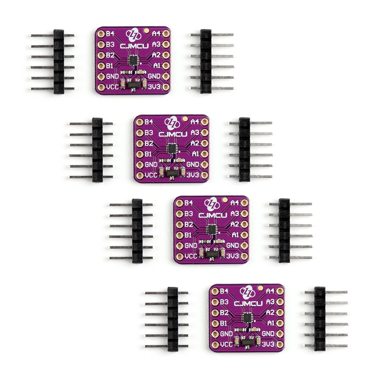 4 CJMCU-401 TXB0104 Sensor de dirección del traductor de nivel de voltaje bidireccional de 4 bits 