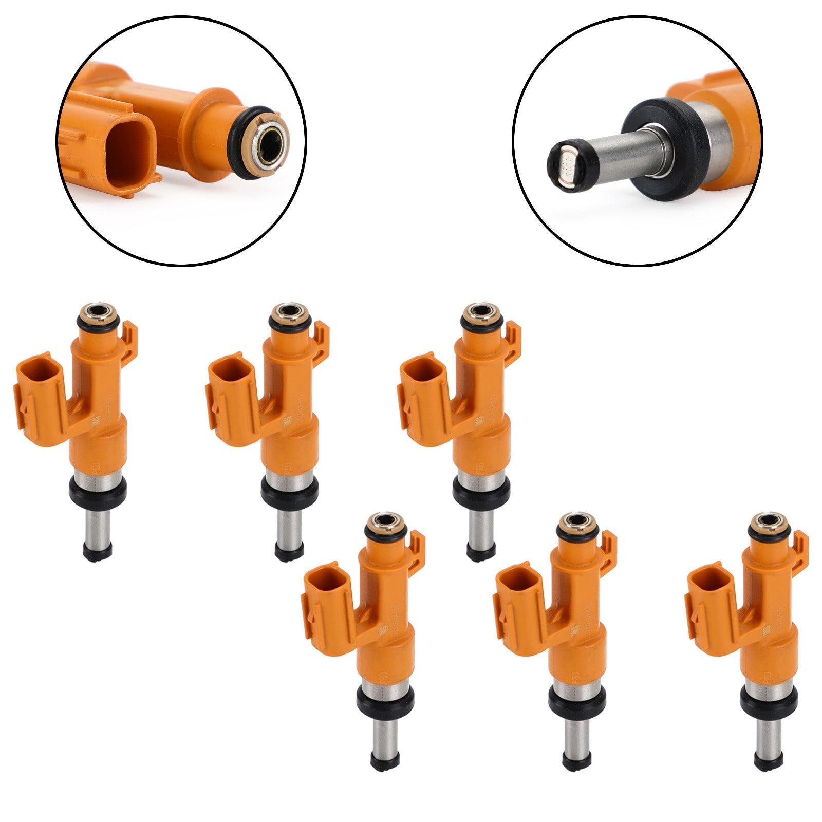 6 inyectores de combustible 23250-0P100 aptos para Toyota Camry Sienna Tacoma Lexus ES350 genérico