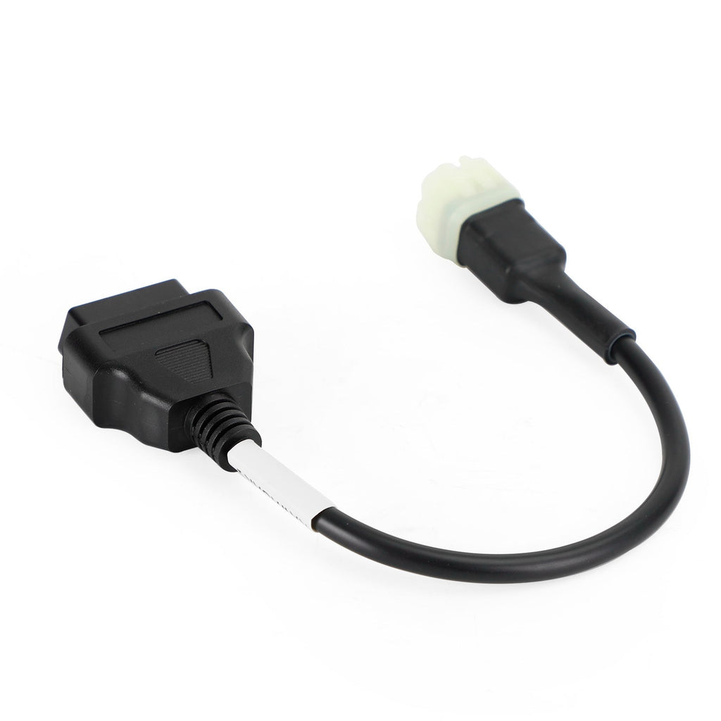 Kawasaki Motorcycle Scooter ATV Cable OBD2 6 Pin Diagnostic Plug Adapt