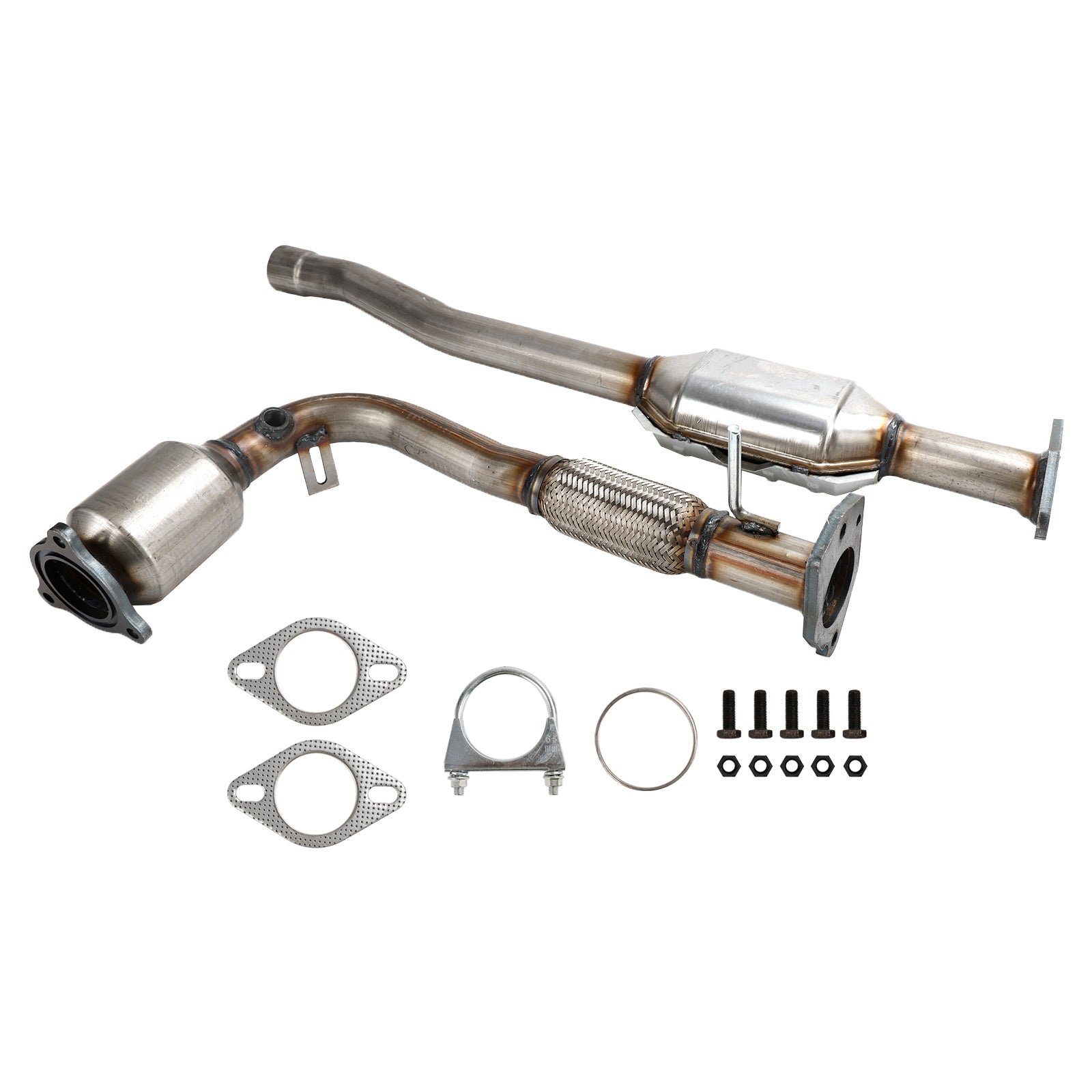 Front & Rear Catalytic Converters Direct Fit For Chevy Equinox 2.4L 2010-2014