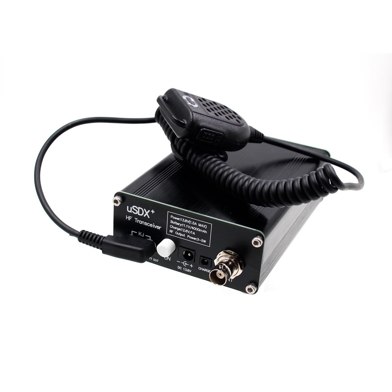 NUEVO USDX + HF Transceptor HF Ham Radio QRP CW Transceptor 3W-5W Todos los modos 8 bandas