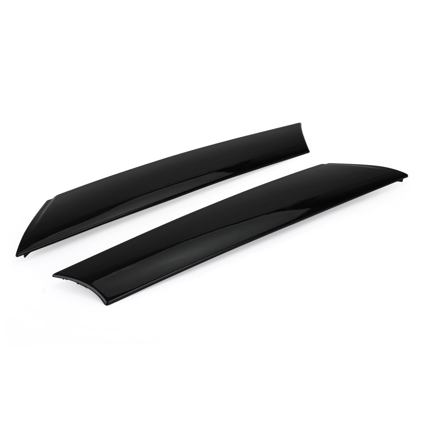 Mini R55 R56 2x Front A Pillar Black Windshield Post Trims 51137272583/84