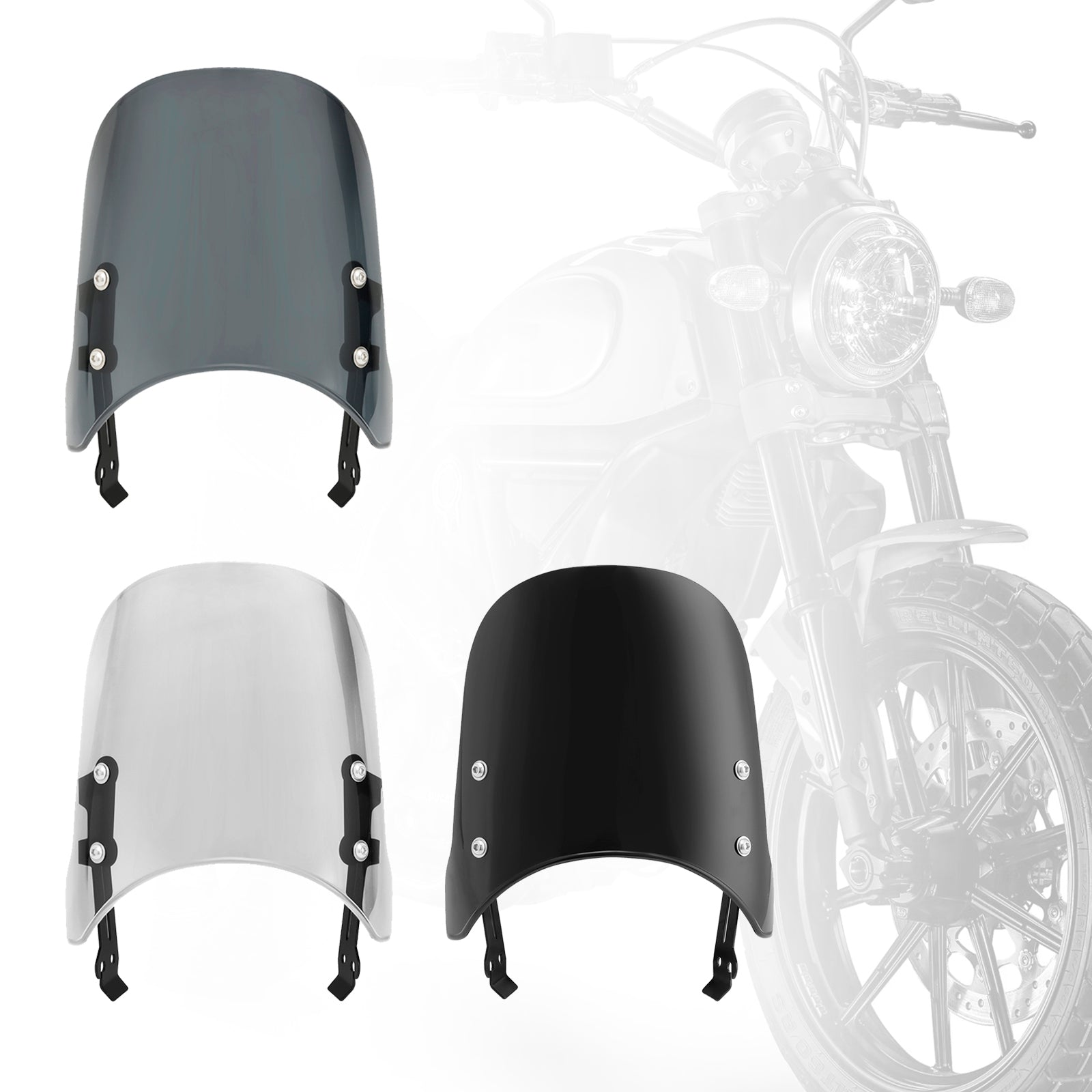 DUCATI Scrambler 800 400 2015-2022 Windshield WindScreen