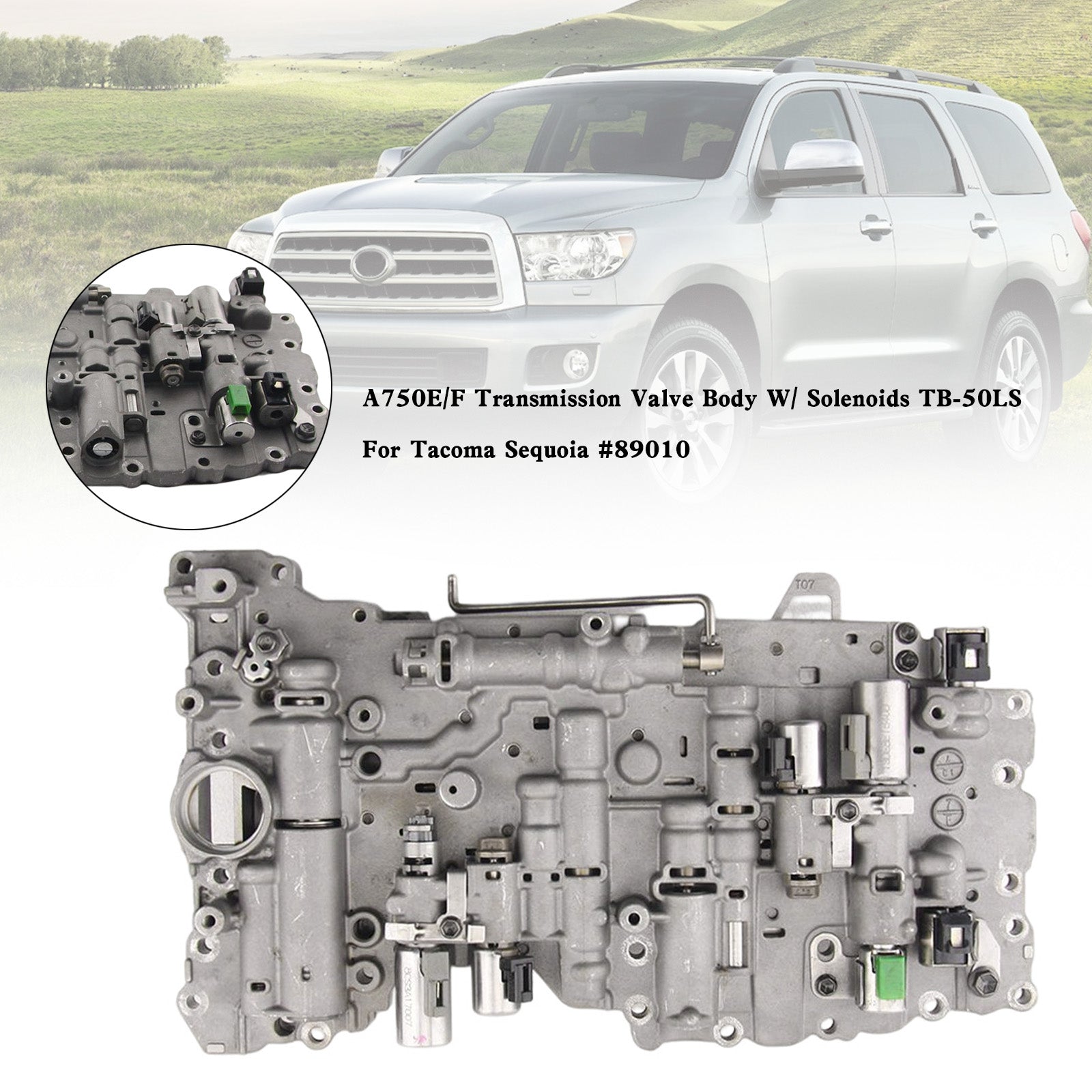 2003-2008 Toyota 4Runner 5 SP R/4WD 4.0L 4.7L A750E/F Transmission Valve Body W/ Solenoids TB-50LS