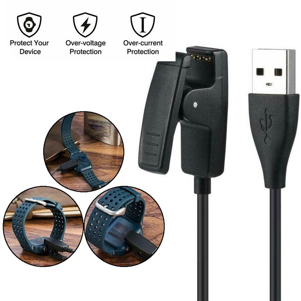 Charger USB Charging Data Cable for Garmin Watch Approach G10/S20/Vivomove HR