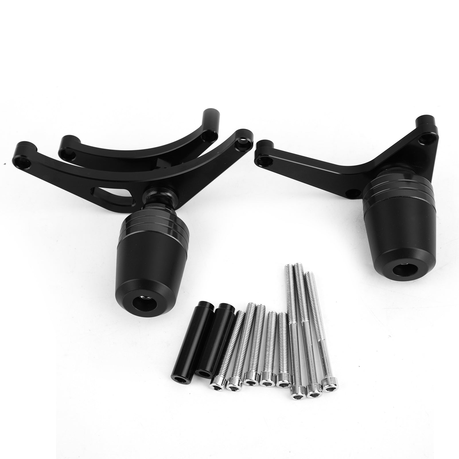 Billet ALU Anti Crash Frame Protector Black Fit for Ducati Supersport 939 17-19 Generic