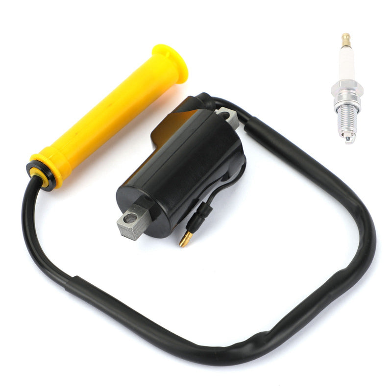 Ignition Coil + Spark Plug for Honda Sportrax 400 TRX400EX XR400R 30500-HN1-003 Generic