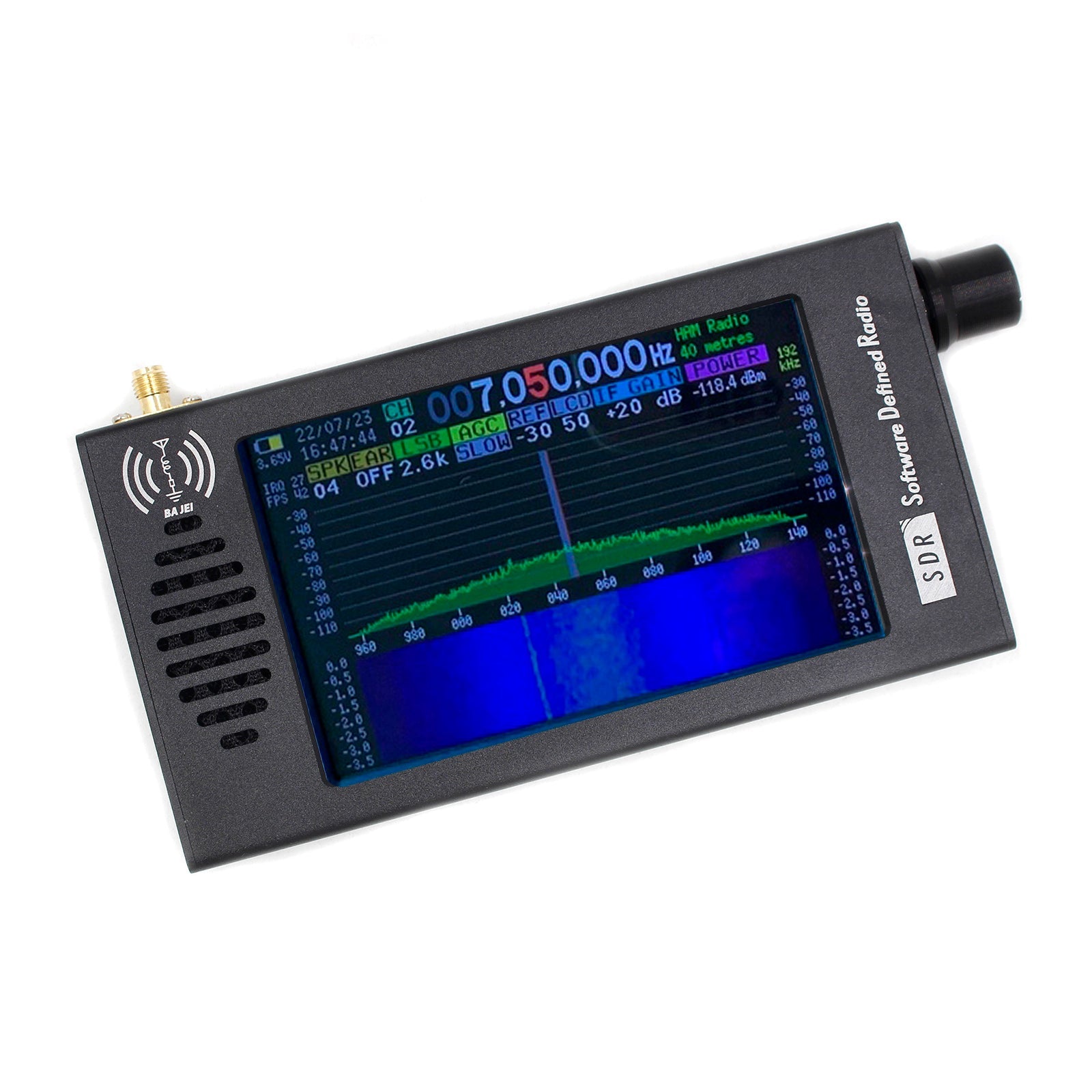 جهاز استقبال راديو SDR DSP الرقمي قصير الموجة FM MW SSB CW HAM