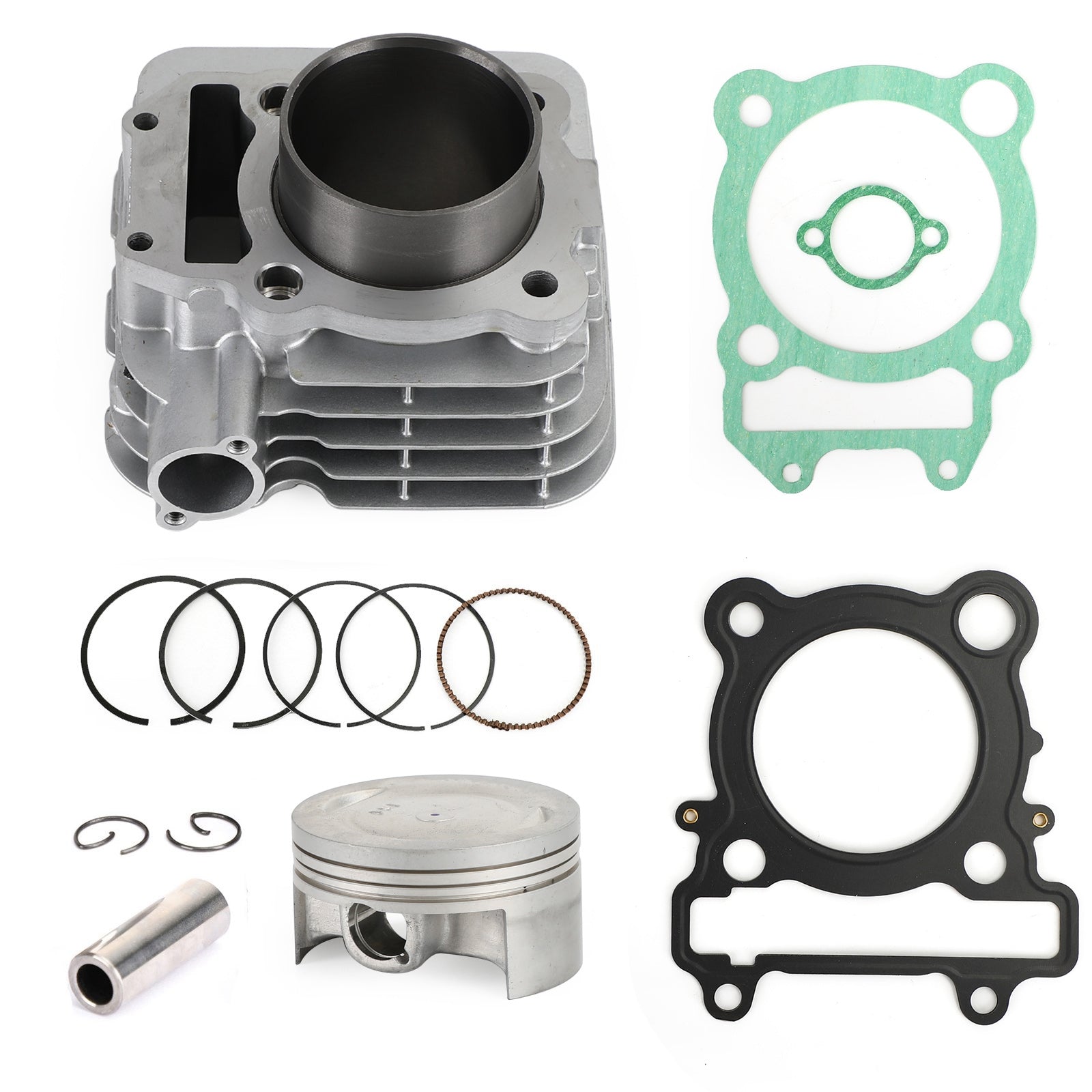 Piston Cylinder Gasket Top End Kit 74mm For Yamaha YBR250 07-2009 XT250 13-2015 Generic