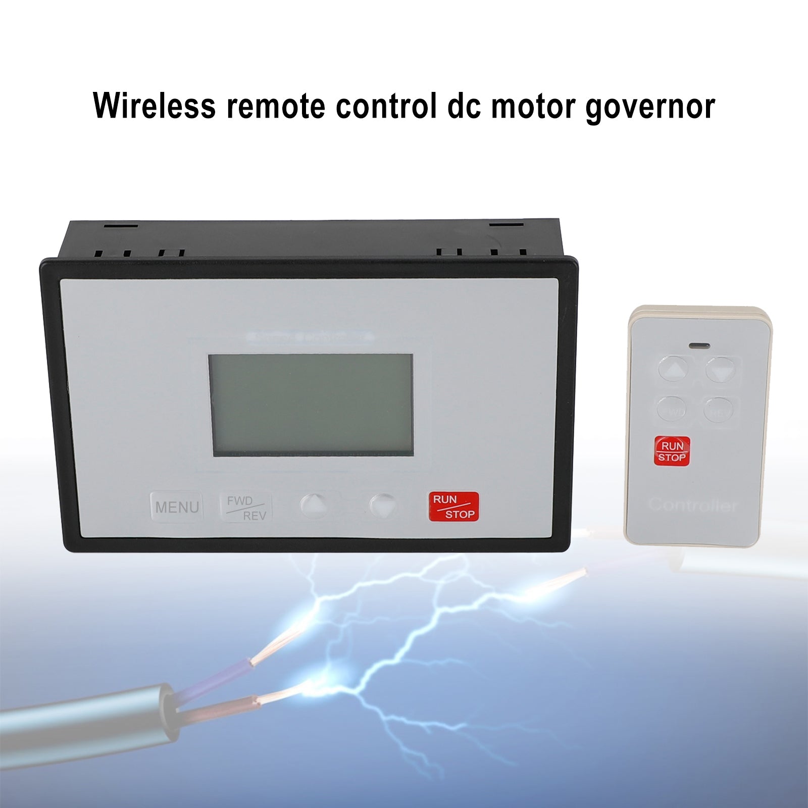 جهاز التحكم في السرعة PWM DC Motor توقيت عكسي للتحكم عن بعد شاشة LCD 60A