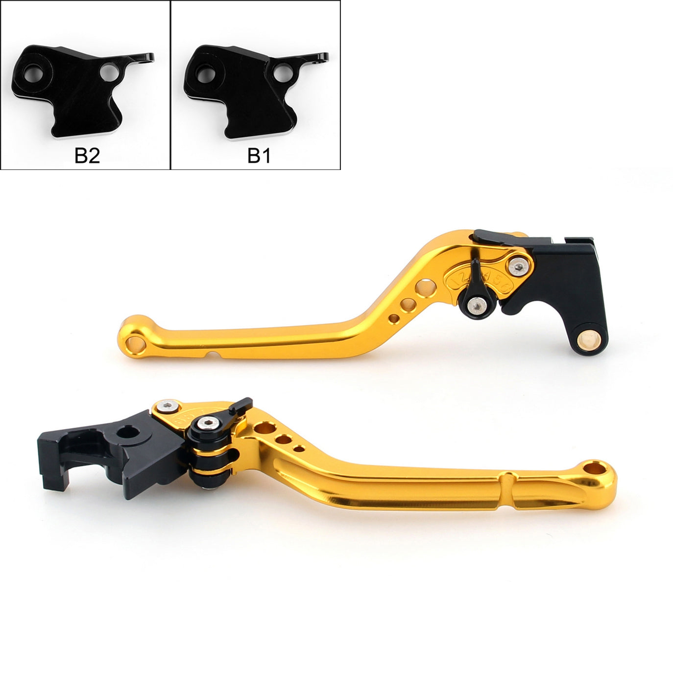 Long Brake Clutch Levers For BMW K1600 K 1200 1300 S/R/GT R1200R/S/GS Black Generic