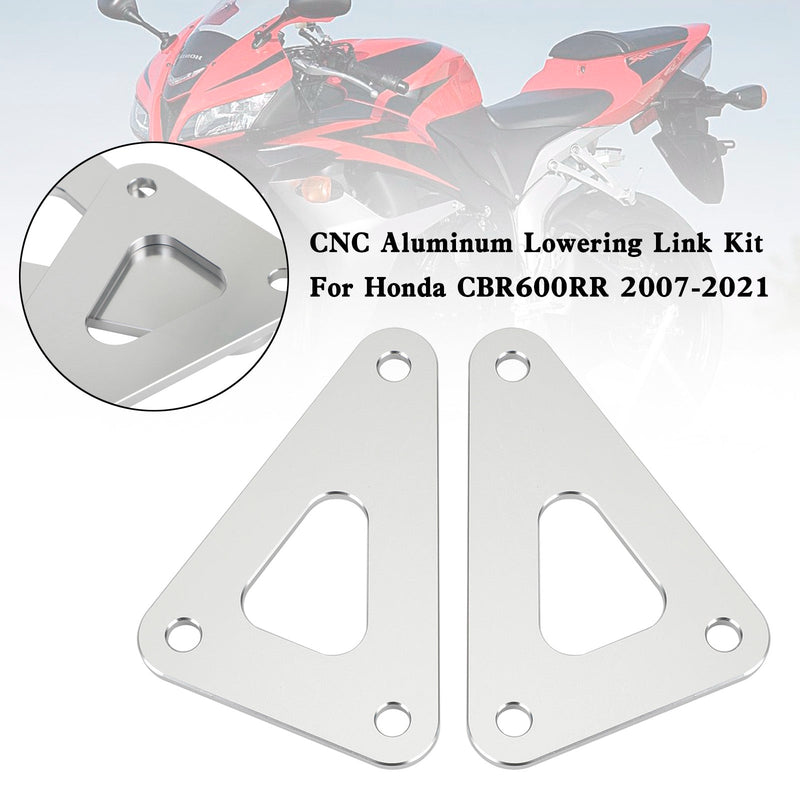 2007-2021 Honda CBR600RR CBR600 CNC Kit de enlace de descenso de aluminio