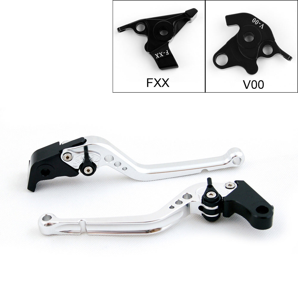 Brake Clutch Levers For Honda VFR800 CBR1100XX/BLACKBIRD ST1300/ST1300A Black Generic