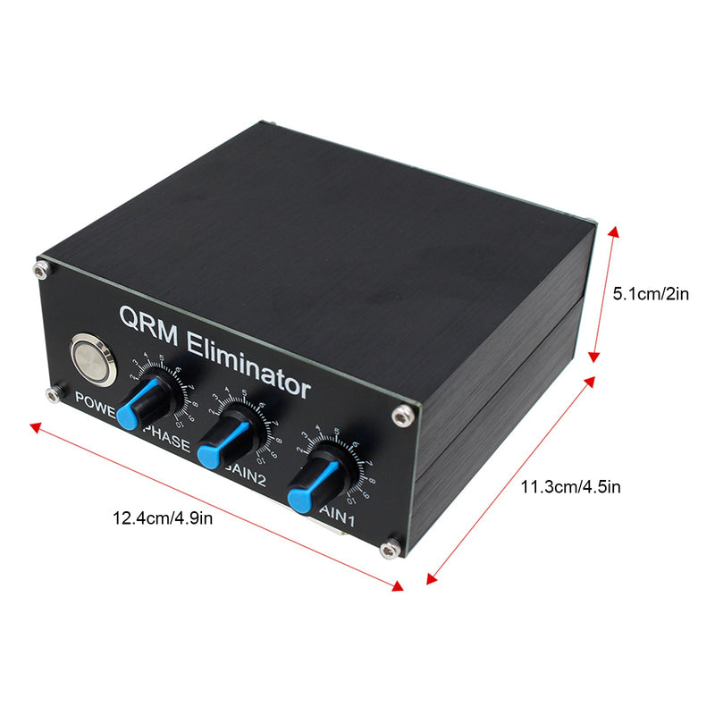 مزيل الجيل الثاني QRM Eliminator X-Phase (1-30 MHz) صندوق نطاقات HF