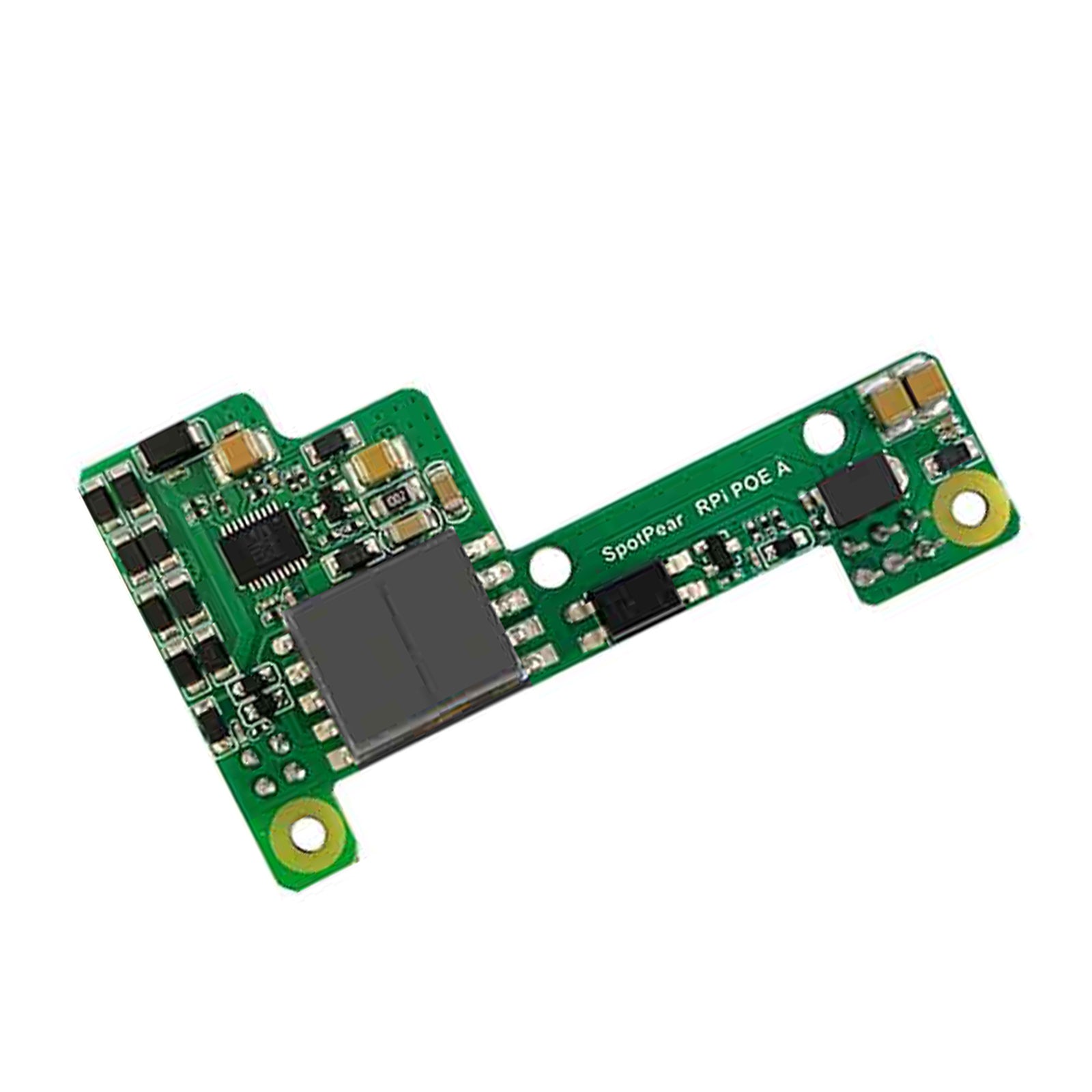 Módulo de expansión de fuente de alimentación Ethernet Raspberry Pi Poe compatible con 3B+/4B con ventilador