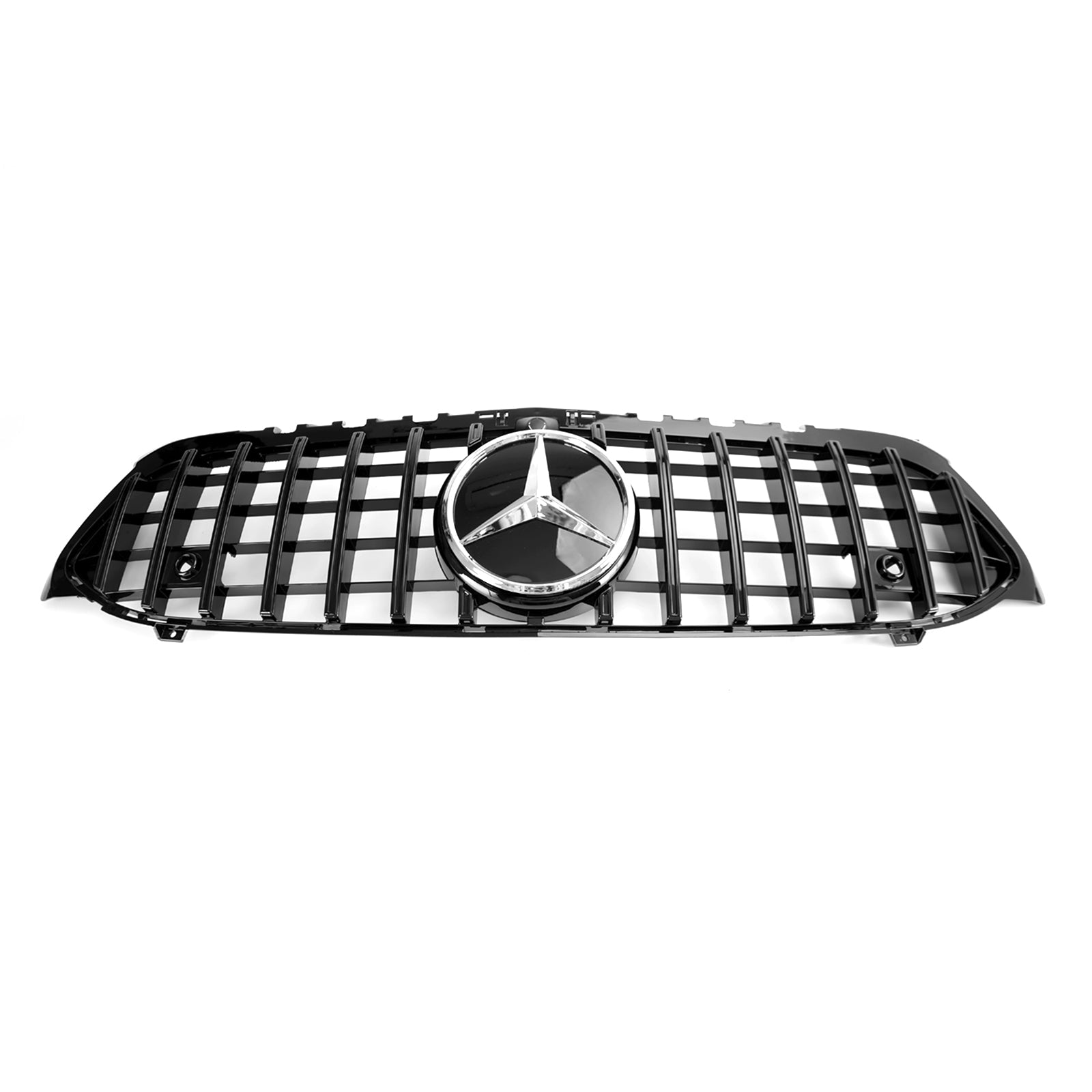 مرسيدس بنز A-Class W177 2019-2023 GT Style Front Bumper Grille أسود