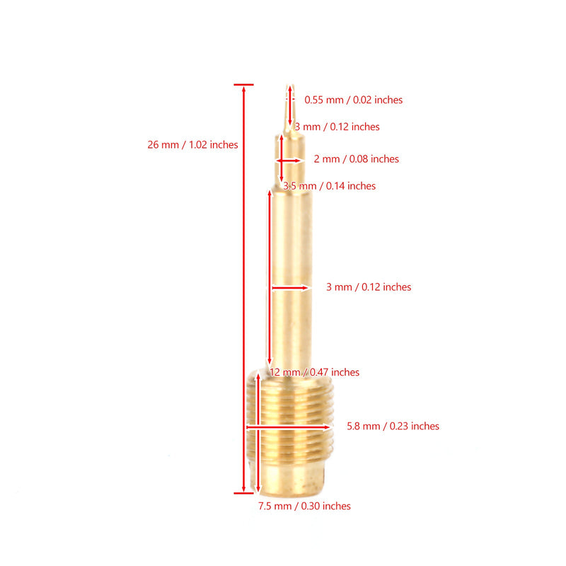 Kit de reconstrucción de carburador compatible con Honda CN/CH250 Helix/FUSION 250 Big ship22 Generic