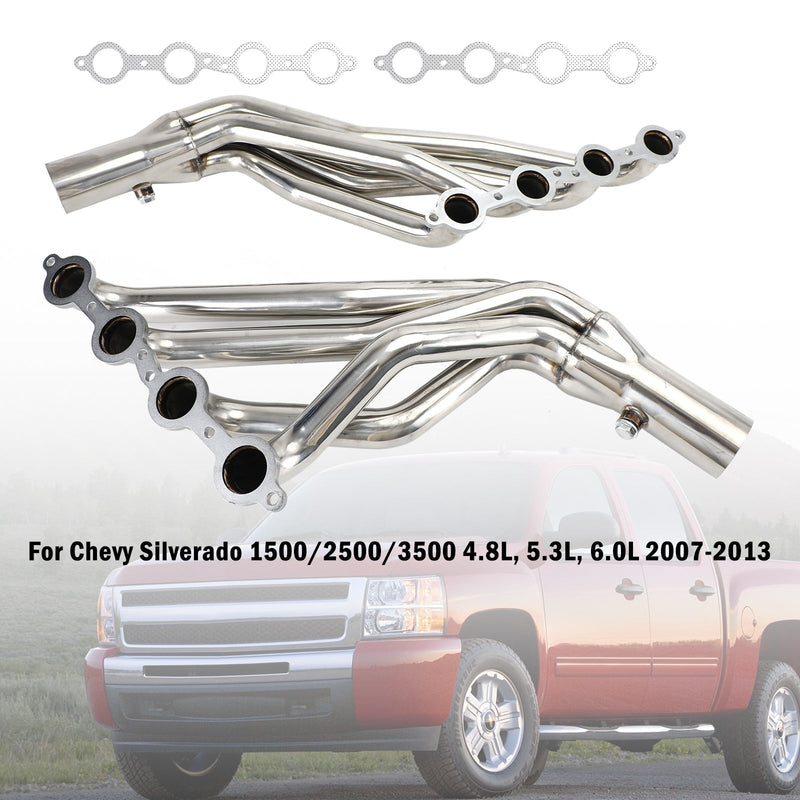 2007-2013 Chevy Silverado 1500/2500/3500 4.8L 5.3L 6.0L Long Tube Exhaust Header kits