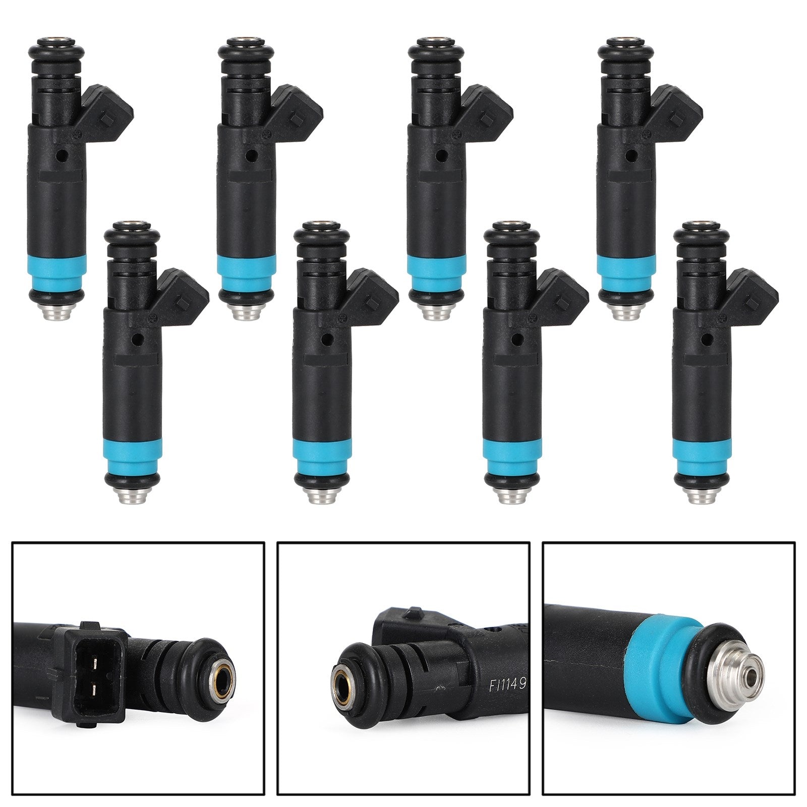 8pcs 80LB 850CC Fuel Injectors FI114992 Fit Siemens Deka EV1 BMW Ford Generic