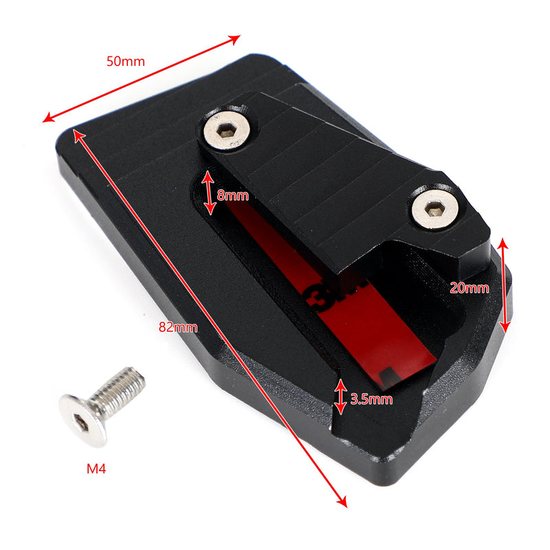 Ampliador de extensión de pedal de freno, ajuste negro para Bmw K1600Gt Gtl K1600B Ga 17-21 genérico