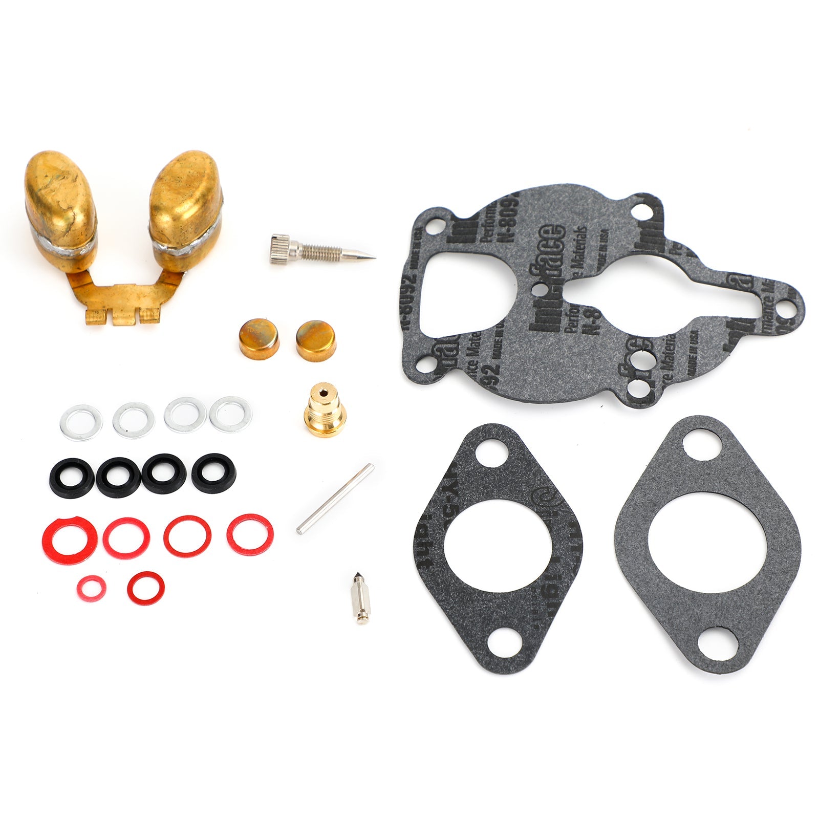 Carburetor Kit 1498 13805 G36 Float For Clark Bobcat 632 722 732 Ford Engine