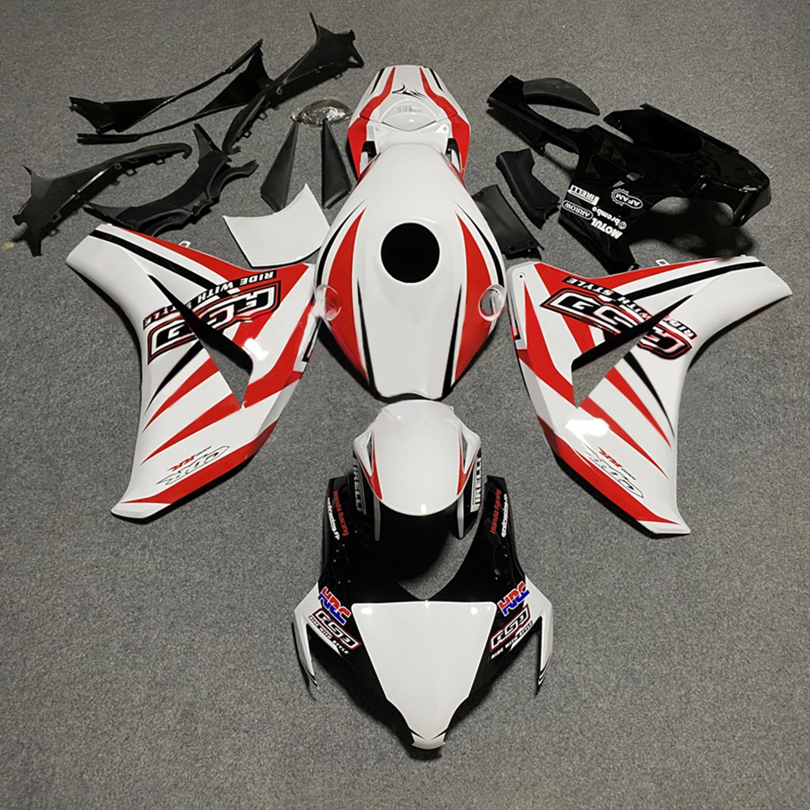 Honda CBR1000RR 2008-2011 Fairing Kit Bodywork Plastic ABS