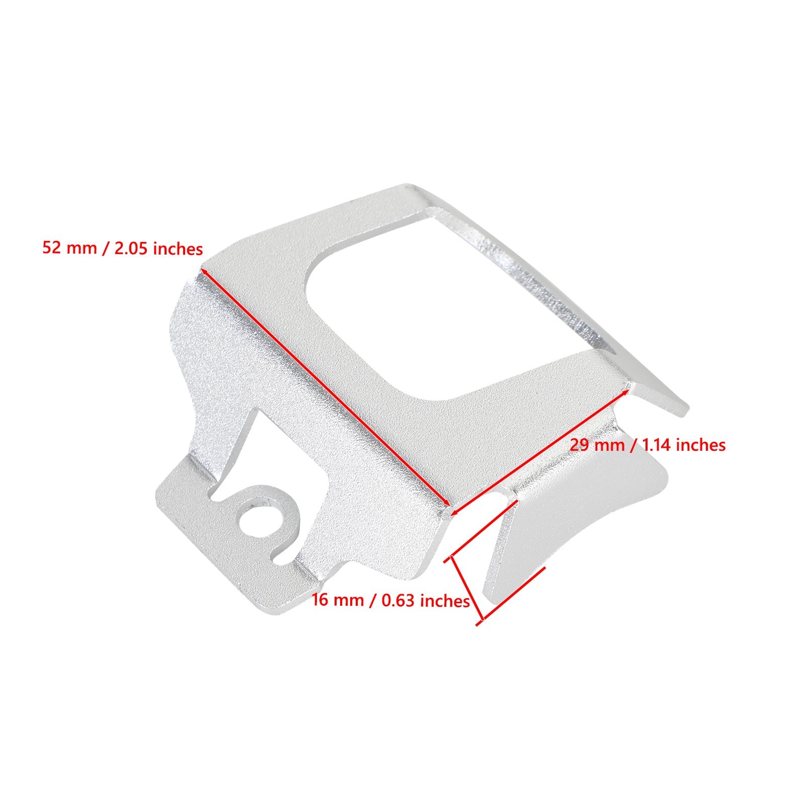 CNC Rear Brake Fluid Reservoir Guard Cover fit for CF MOTO 800MT cfmoto Generic