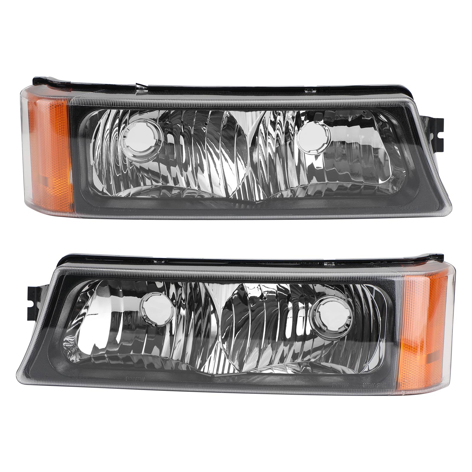 Side Headlights/Lamp Assembly For Chevr Silverado 2003-2006 Generic