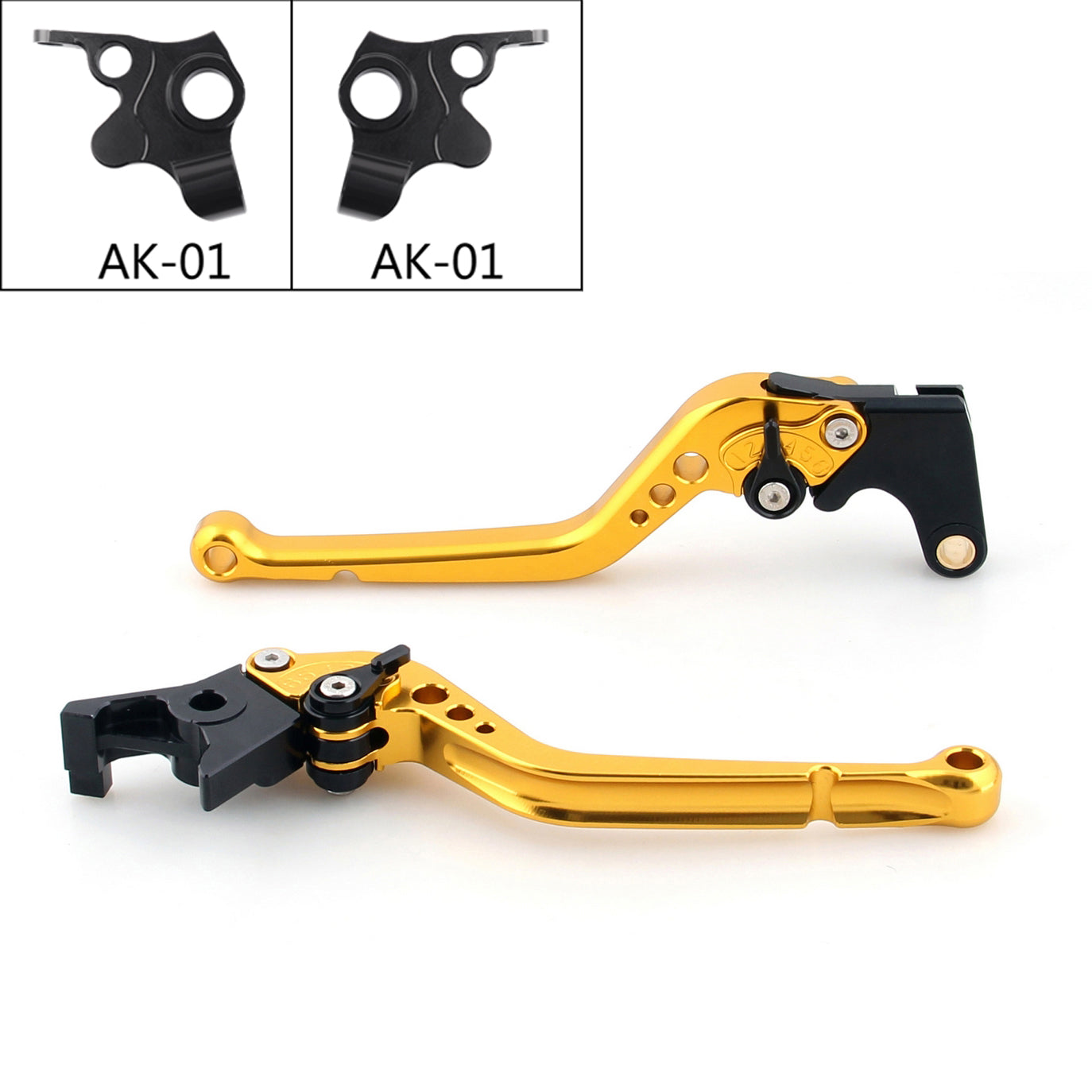 Motorcycle Long Adjustable Brake Clutch Levers For KYMCO 2017-2018 AK550 Black Generic