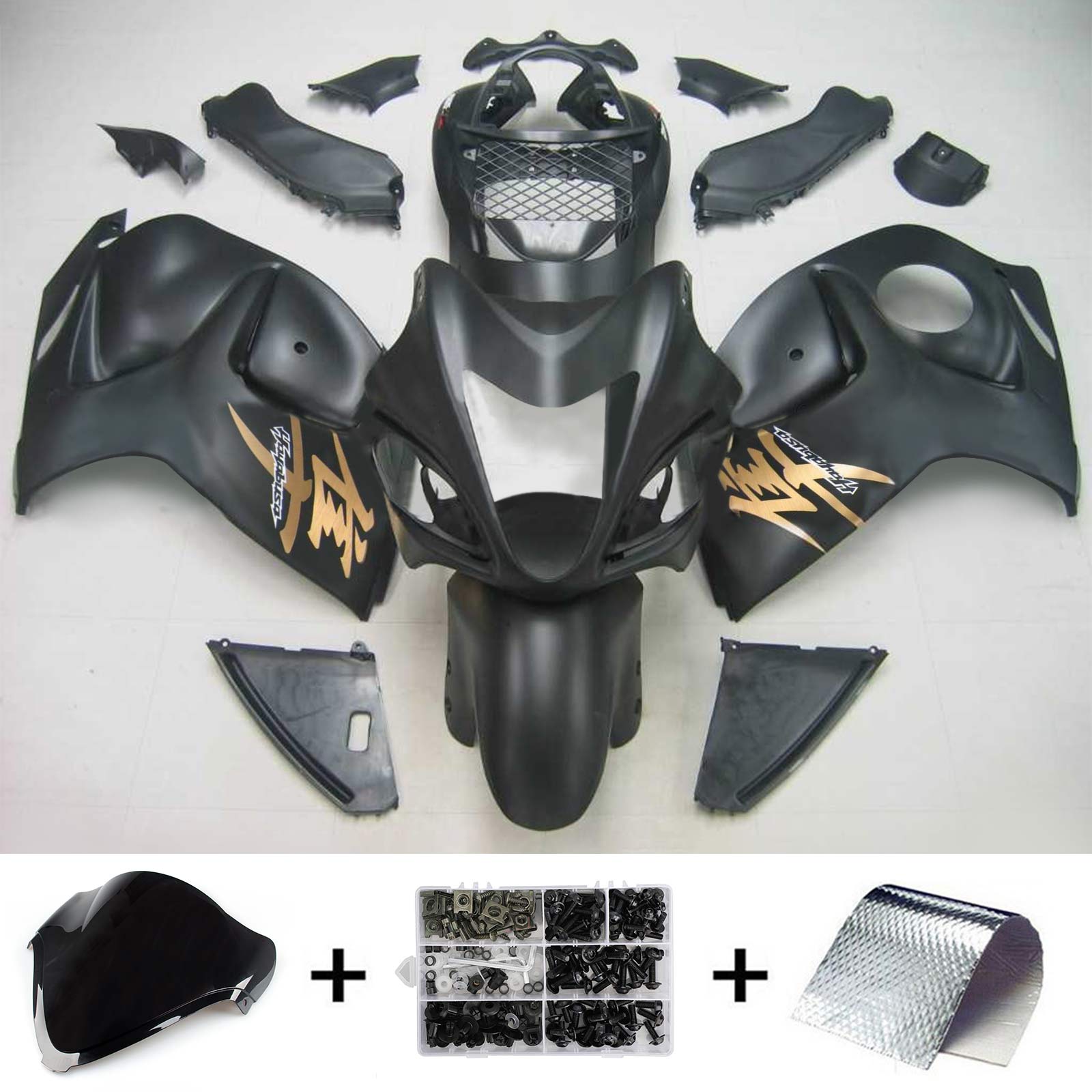 Suzuki Hayabusa GSXR1300 2008-2020 Fairing Kit Bodywork Plastic ABS