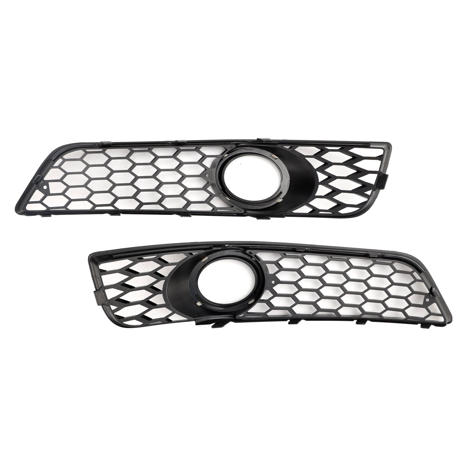 Audi A3 8P 2009-2013 Honeycomb Bumper Front Fog Light Grill Grille Cover