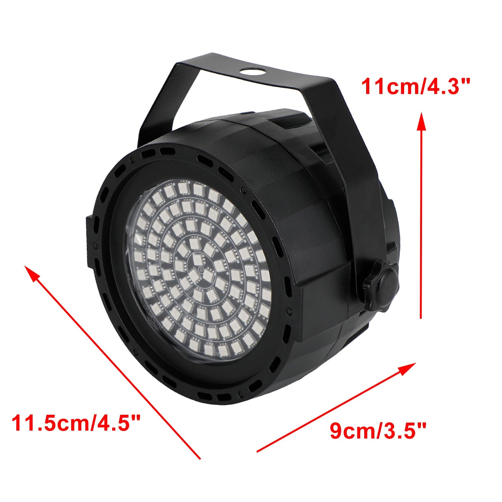 91 LED RGB Strobe Par Light Stage Light DMX Party Show KTV Bar Disco With Remote