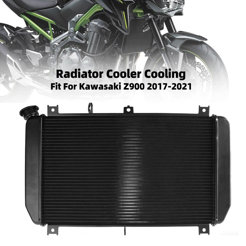 مشعاع ألومنيوم تبريد تبريد مناسب للدراجات النارية Kawasaki Z900 2017-2021 2020 عام