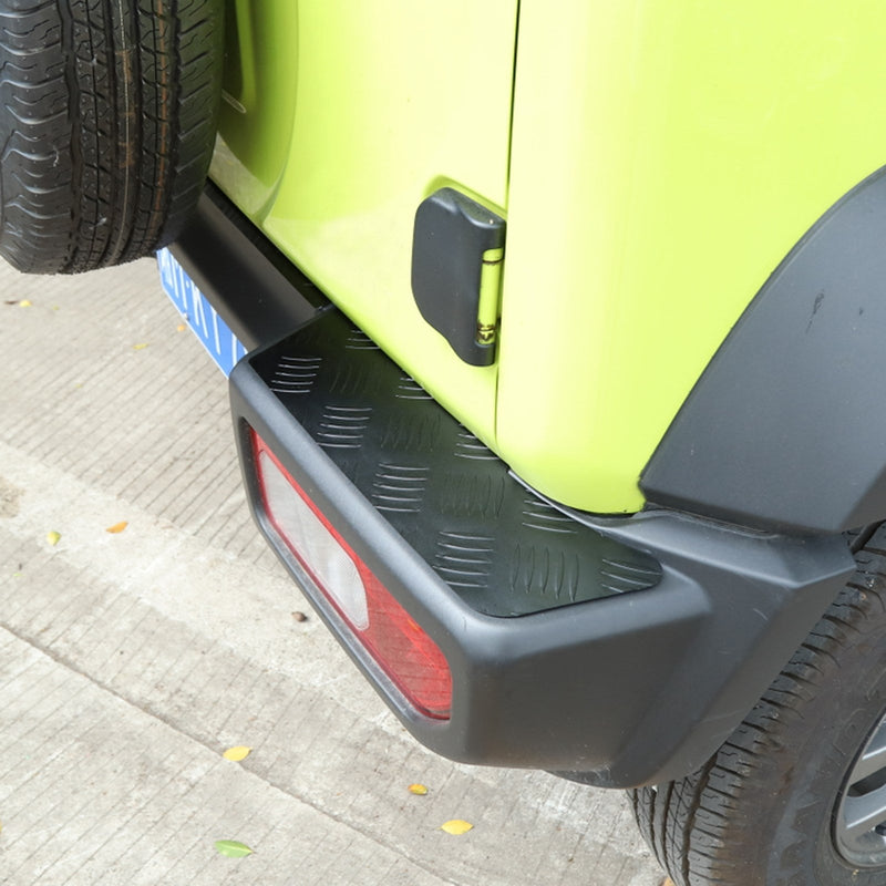Embellecedor de Panel protector de parachoques trasero de aleación negra para Suzuki Jimny 2019-2023 genérico