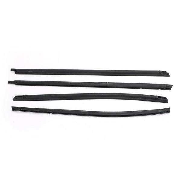 Car Outside Window Weatherstrip Seal Belt Moulding For Tacoma Double Cab 05-2015 Generic