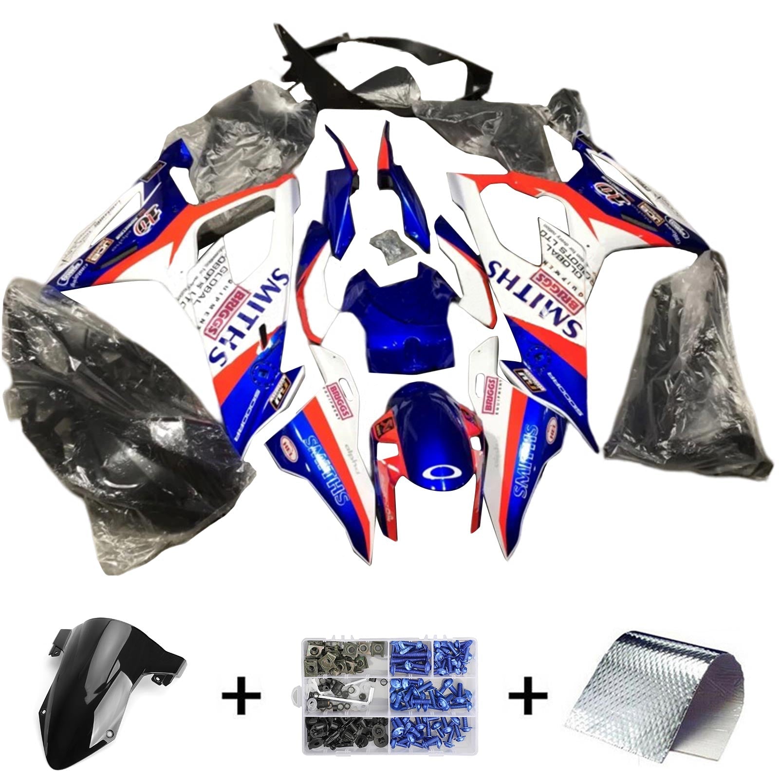 Amotopart BMW M1000RR S1000RR 2019-2022 Fairing Kit Bodywork Plastic ABS