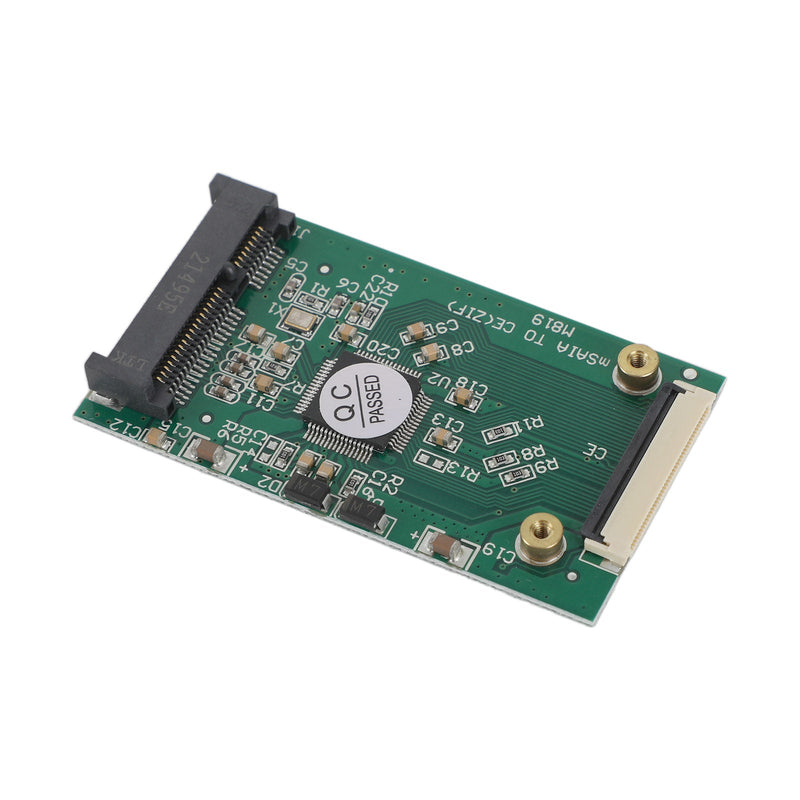 1.8 بوصة Mini mSATA PCI-E SSD HDD إلى 40pin ZIF CE بطاقة محول الكابل