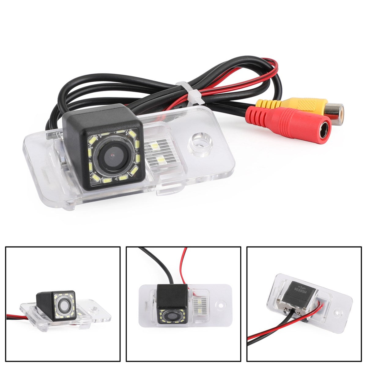 Car Rear View Camera CDD 12LED for A8 A6 A4 A3 Q7 S5 S6 S8 RS4 RS6 A4L/Q5/A5/TT CA Market