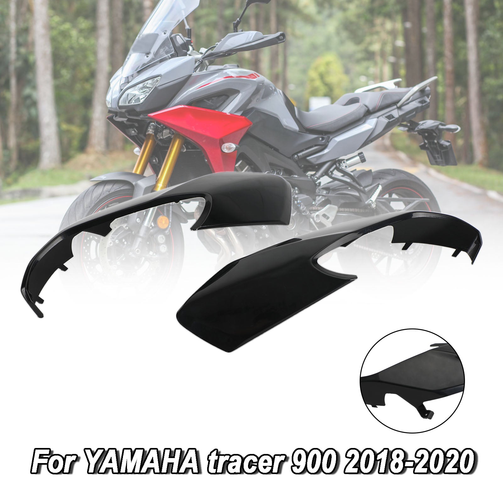 2018-2020 Yamaha Tracer 900/GT Bodywork Fairing Injection Molding Unpainted