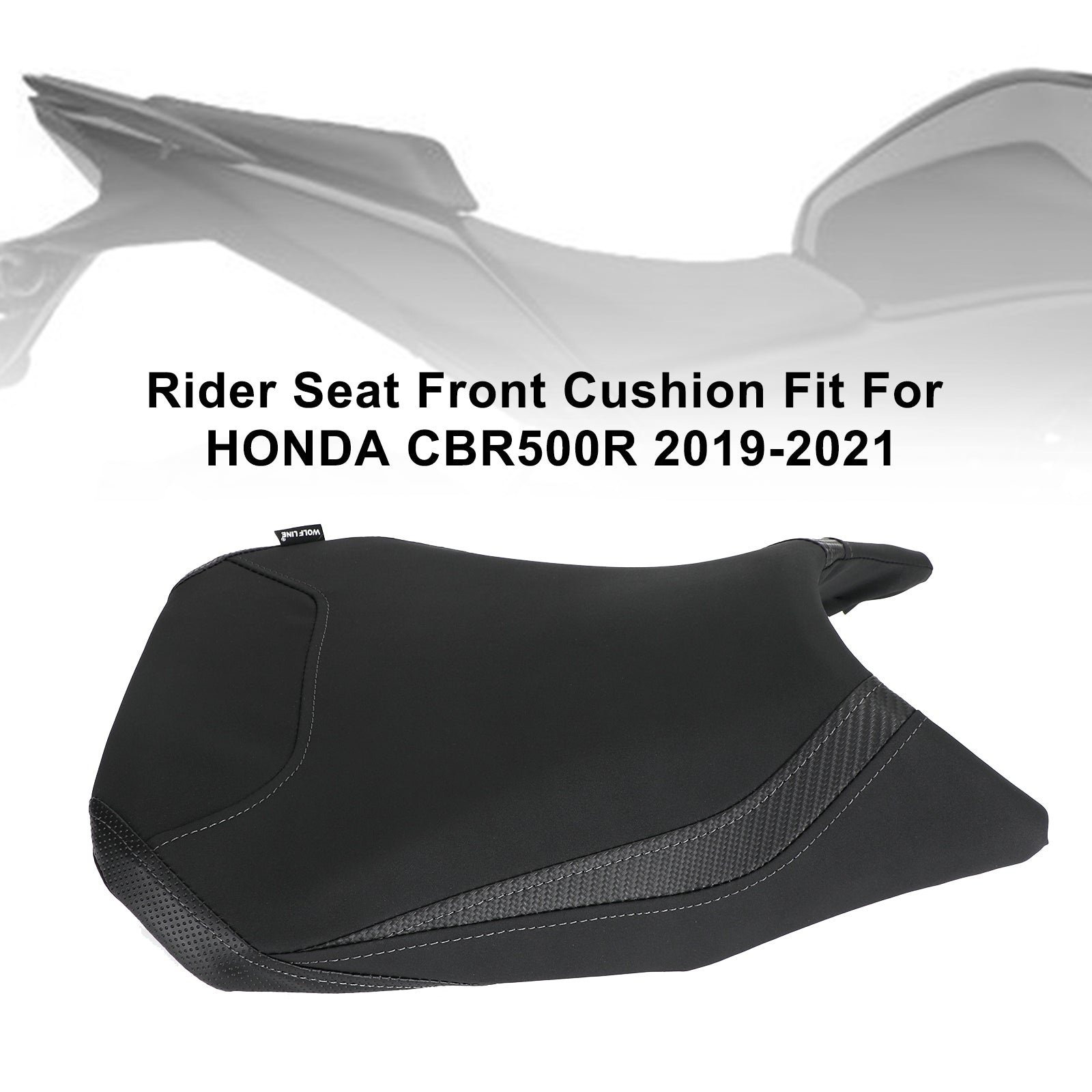 HONDA CBR500R 19-21 2020 Red Complete Cushion Rider Passenger Seat