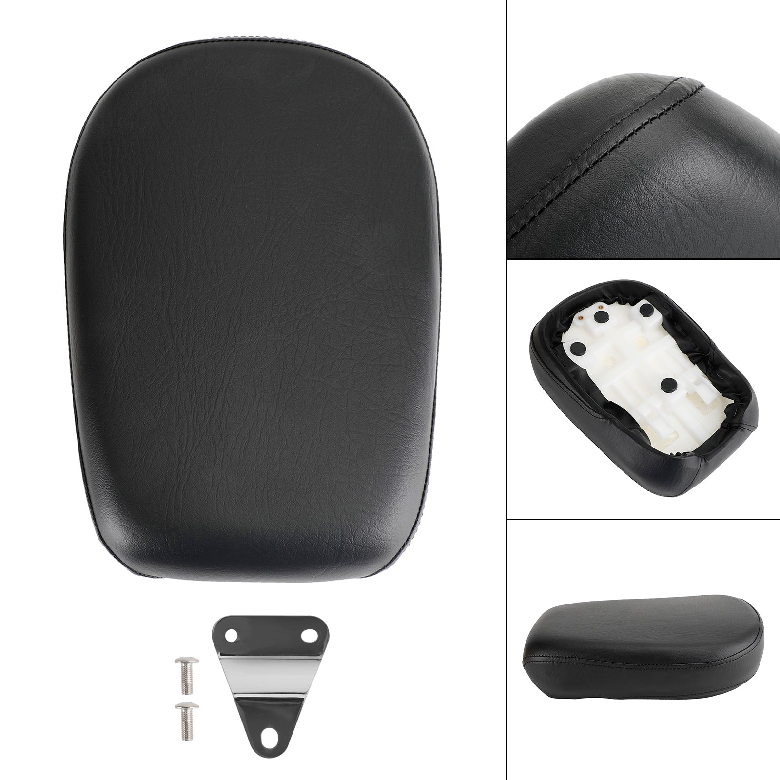 Yamaha V-Star Xvs650 1998-2010 Rear Passenger Seat Cushion Pu Pillion Flat