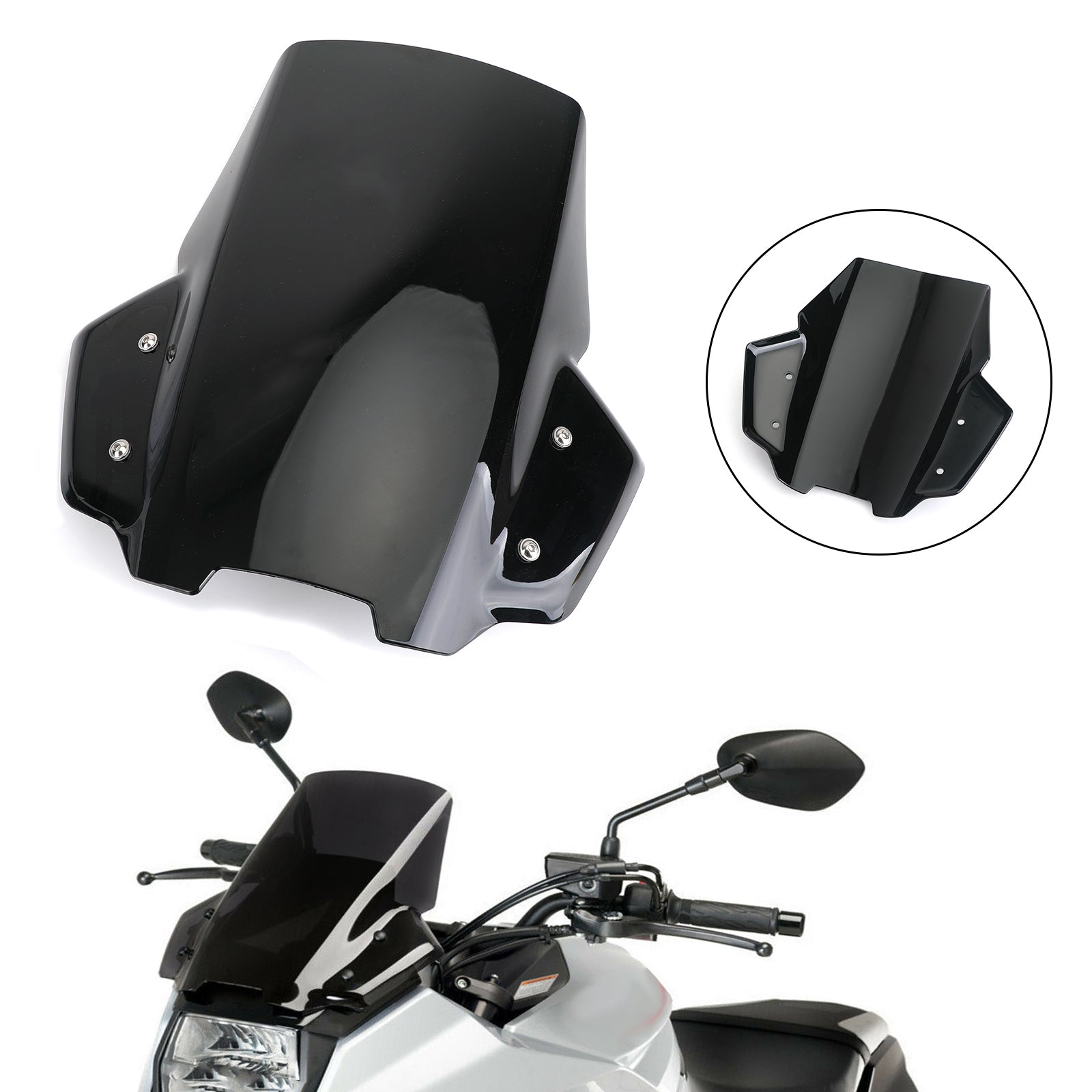 Protector de parabrisas ABS para Suzuki Katana 2019-2020 genérico