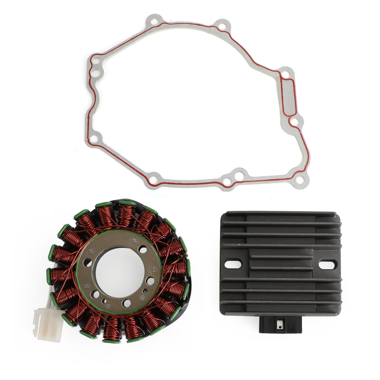 Yamaha YZF R6 YZF-R6 R6S 2003-2005 Magneto Stator+Voltage Rectifier+Gasket Fedex Express Generic