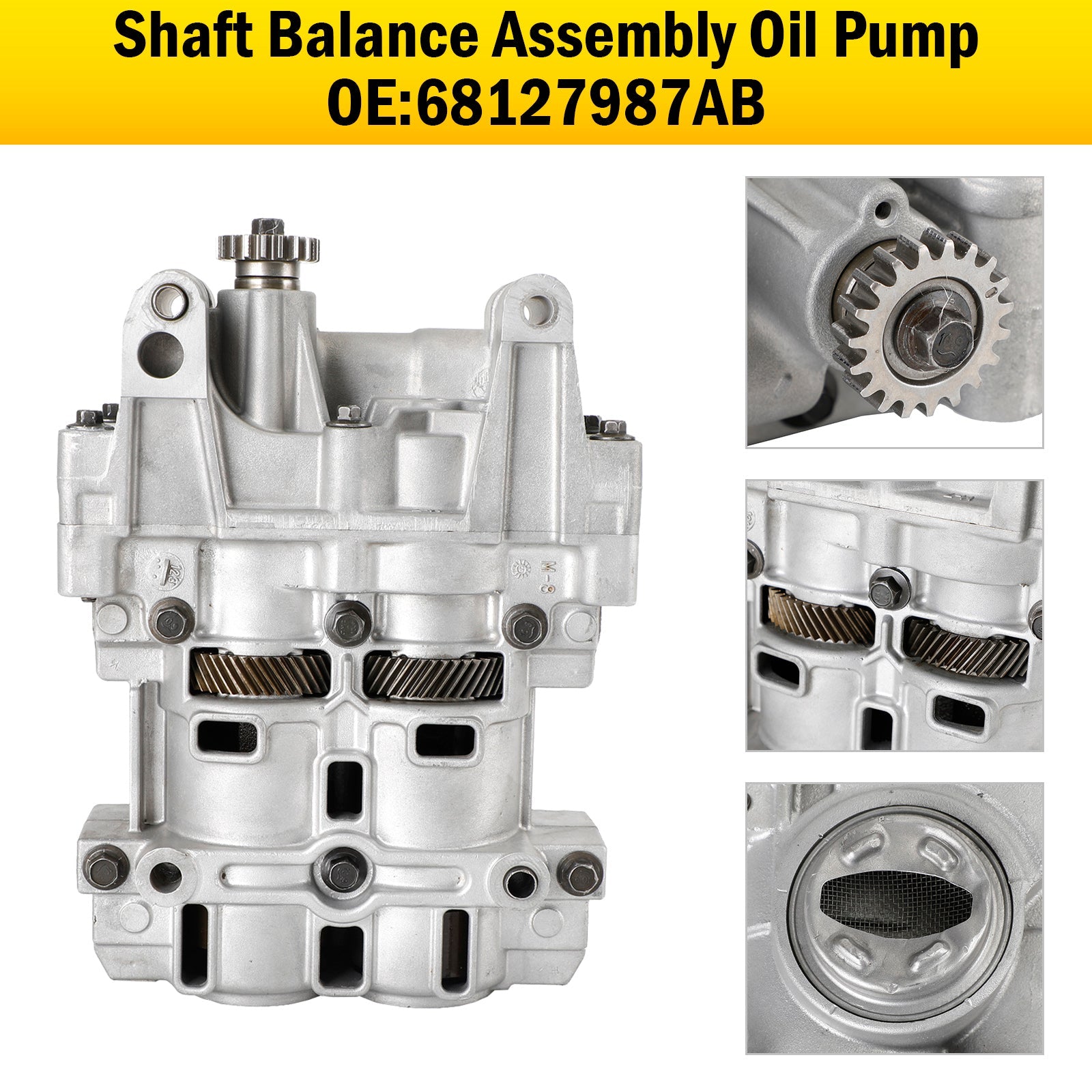 2007-2011 Dodge Caliber with 2.4L Engine Shaft Balance Assembly Oil Pump 68127987AB 68127987AJ 68127987AK