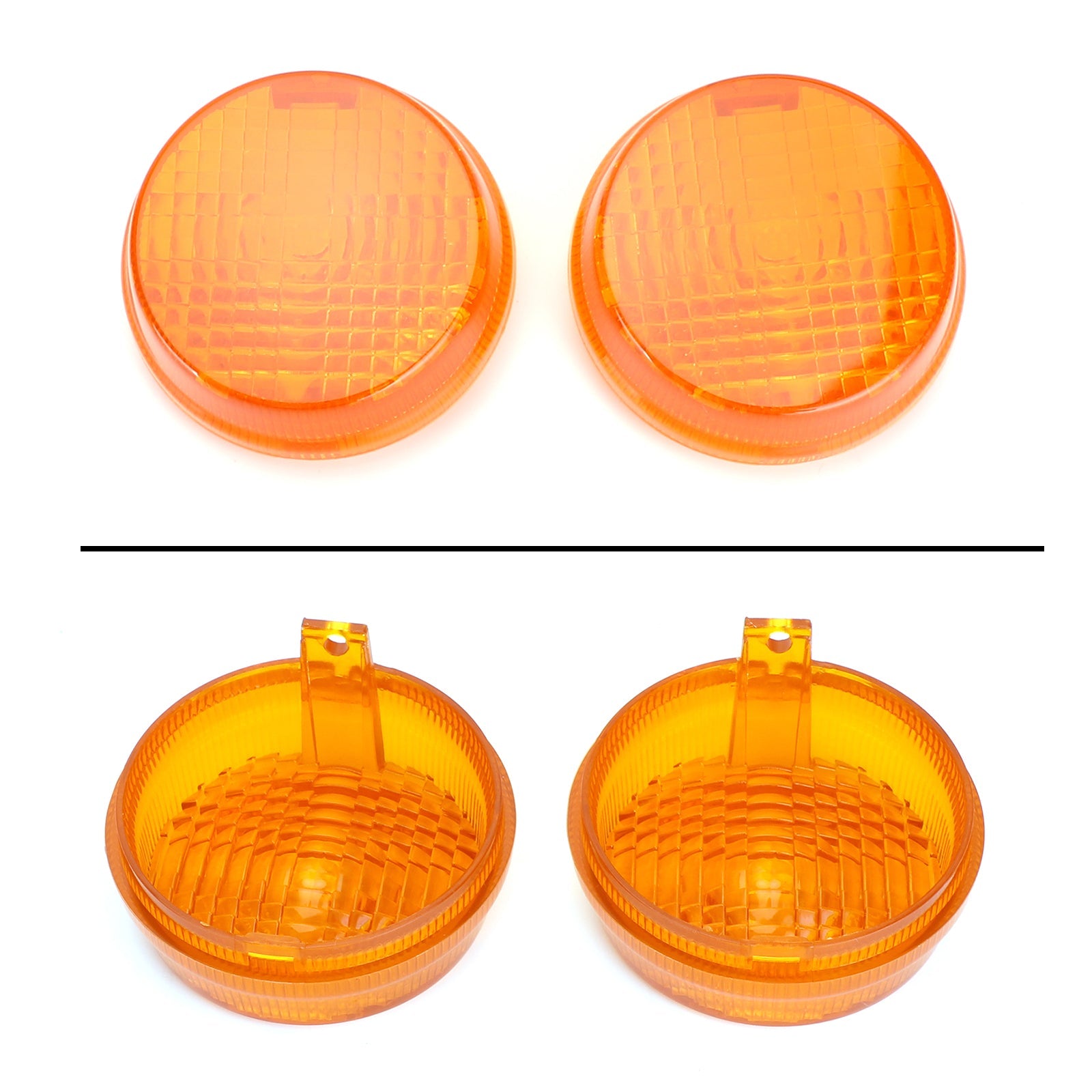 Turn Signal Light Lenses Cover For Honda Shadow Spirit VT750 Vulcan VN Generic