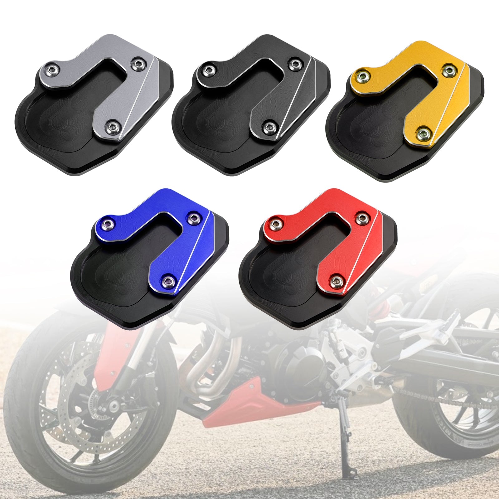 BMW F900R F900 R 2020 Motorcycle Kickstand Enlarge Plate Pad