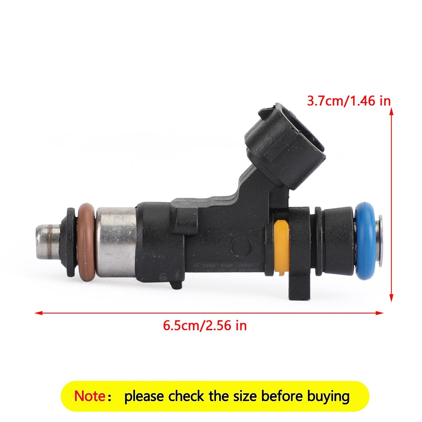 6pcs Fuel Injectors 16600-CD700 Fit Nissan FX35 M35 G35 V6 3.5L 0280158042 Generic