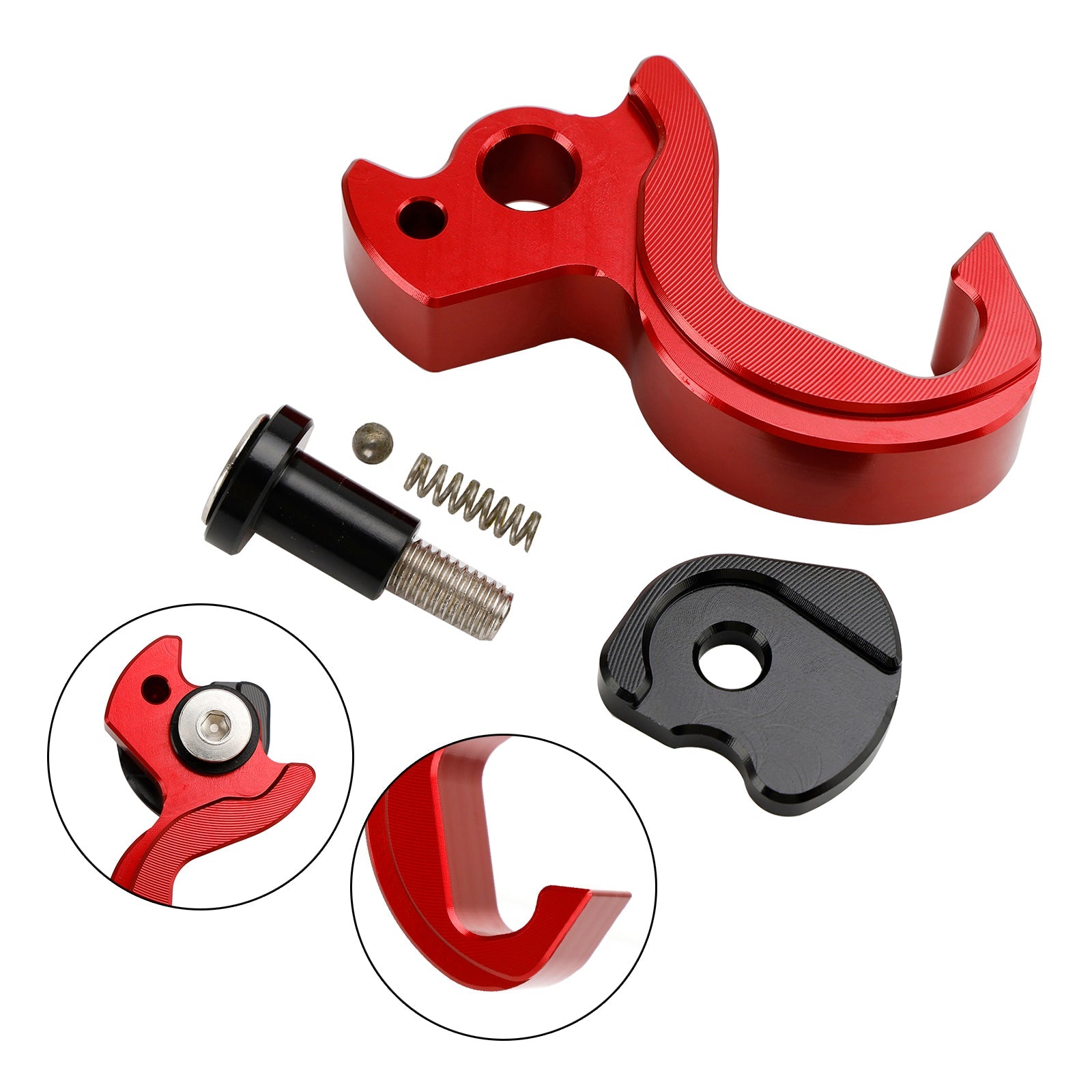 Yamaha Tricity 125 2014-2021 / 155 2016-2023 Holder Helmet Hooks Bracket Red